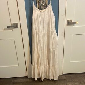 Universal Thread Cream Maxi Dress